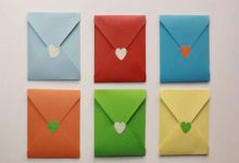 اوریگامی پاکت نامه